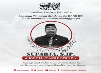 Kunjugan Kerja, Ketua DPD Partai NasDem Gunungkidul Meninggal Dunia