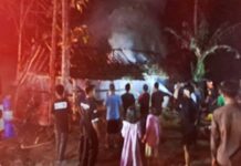 Ditinggal Berbuka Puasa dua Kandang Ternak di Gunungkidul Ludes Terbakar