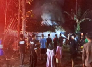 Ditinggal Berbuka Puasa dua Kandang Ternak di Gunungkidul Ludes Terbakar