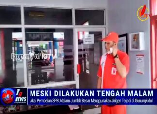 Insiden Tengah Malam di SPBU Gunungkidul