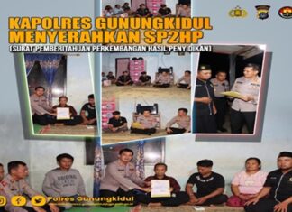 Polisi Serahkan Hasil Penyidikan (SP2HP) ke-2 Alm. Aldi