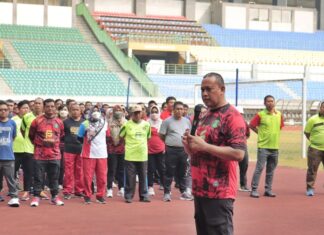 Tarung Derajat Latihan Bersama di Gunungkidul