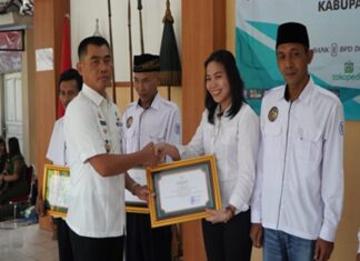 Dua Tahun Berturut-Turut: Kapanewon Gedangsari Bayar PBB Tercepat