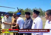 Di Gunungkidul Menhan Prabowo Subianto Resmikan 11 Titik Sumur Bor
