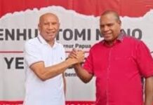 Tokoh Nasional Papua Hendrik Yance Udam Dukung BTM – YB Terpilih Jadi Gubernur-Wakil Gubernur Papua