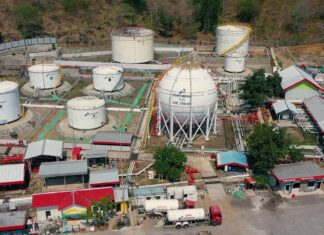 Proyek Strategis Nasional Terminal LPG Bima Selesai Dibangun