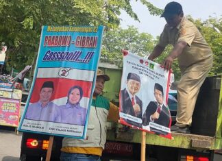 Besok, Bawaslu Sleman akan Turunkan Alat Peraga Kampanye