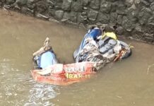Tabrak Pohon, Seorang Pria Ditemukan Tewas di Kali