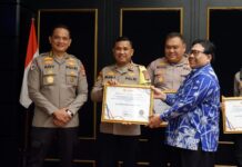 Polres Kulonprogo Raih Predikat Kepatuhan Penyelenggaraan Pelayanan Publik Terbaik Nasional