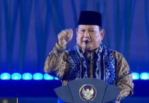 Prabowo Hadiri Perayaan Natal Nasional di GBK