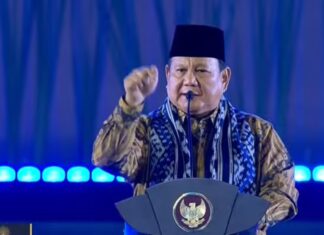 Prabowo Hadiri Perayaan Natal Nasional di GBK