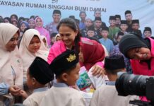 Ketua umum Bhayangkari Gelar Bakti Sosial di DIY