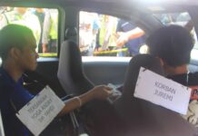 Polisi Gelar Rekonstruksi Kasus Pembunuhan Pengemudi Taksi Online