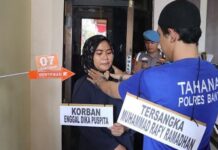 Polres Bantul Gelar Rekonstruksi Kasus Pembunuhan Pacar dan Menyimpan Mayat Hinga Jadi Kerangka