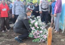 Kecelakaan Maut Melibatkan Bus dan dua Kendaraan Bermotor, Seorang Anggota Polisi Meninggal Dunia di TKP