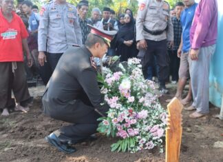 Kecelakaan Maut Melibatkan Bus dan dua Kendaraan Bermotor, Seorang Anggota Polisi Meninggal Dunia di TKP