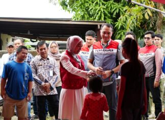 Pertamina Salurkan Bantuan Kemanusiaan untuk Korban Kebakaran Kelurahan 1 Ulu Palembang