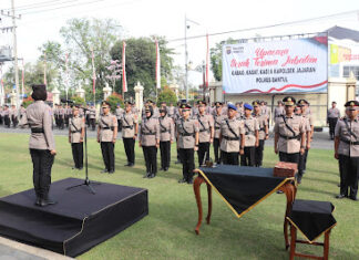 Pejabat Utama di Polres Bantul Diganti, Ini Daftarnya
