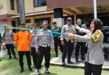 Pelatihan Bersama BPBD, Polres Bantul Cegah dan Mitigasi Bencana