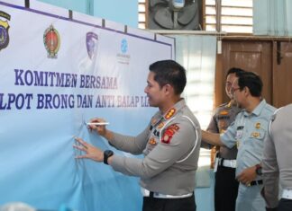 Polda DIY Deklarasikan Kampung Tertib Lalu Lintas dan Anti Balap Liar