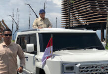 Prabowo Resmikan Jembatan Kabanaran Penghubung Bantul-Kulonprogo
