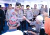Kapolri Tinjau Bakti Kesehatan dan Bakti Sosial Polda DIY