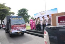 Polda DIY Berangkatkan Bantuan ke Korban Bencana