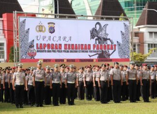 Akhir Tahun Penuh Makna, 356 Personel Polda DIY Terima Kenaikan Pangkatu