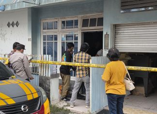 Kerangka Manusia Ditemukan Diarea Perumahan Griya Arga Permai