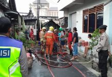 Rumah di Sleman Terbakar, Kerugian Ditaksir Rp100 Juta