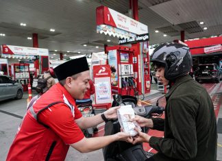 Patra Niaga Semarakkan Ramadan dengan Berbagi Takjil dan Layanan SPBU Bernuansa Religi