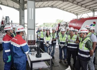 Pertamina Patra Niaga ajak Pemimpin Redaksi Lihat Proses Distribusi & Quality Control Avtur di AFT Halim Perdana Kusuma