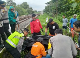 Bocah Berusia Lima Tahun Tewas Tertabrak Kereta Api