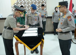 Kapolda DIY Lantik Kapolresta Sleman yang Baru