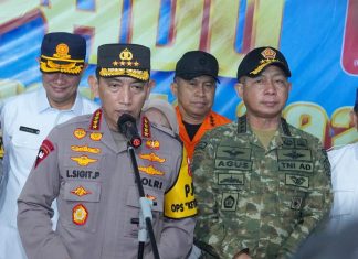 Panglima TNI & Kapolri Tinjau Fasilitas Pelabuhan Merak
