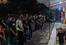 Naik Motor Ugal-ugalan, Rombongan Pelajar Diamankan Polisi