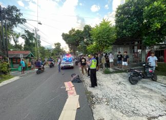 Terlibat Kecelakaan, Pengendara Motor TewasÂ