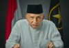 Partai Ummat Sebut Amien Rais Harus Tahan Diri