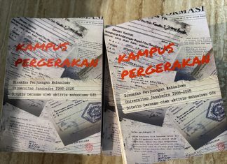 Buku Sejarah Gerakan Mahasiswa Diluncurkan Tepat di Hari Peringatan Reformasi