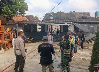Rumah Kontrakan Dilalap Sijago Merah