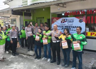 Ditlantas Polda DIY ajak Driver Ojol Menjadi Pelopor Keselamatan Berlalu Lintas