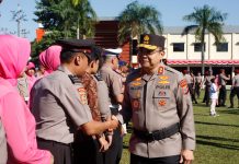 Ratusan Personel Polda DIY Resmi Naik Pangkat