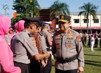 Ratusan Personel Polda DIY Resmi Naik Pangkat