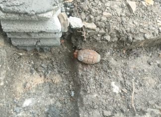 Gali Pondasi Temukan Granat Nanas Aktif