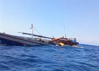 Kapal Pengangkut Logistik MBG Tenggelam di Perairan Utara Bali