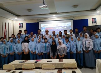 IJTI Muria Raya Gelar Pelatihan Jurnalistik di SMKN 1 Purwodadi