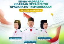 3 Siswa Madrasah Terpilih jadi Paskibraka HUT ke-81 RI di Istana Merdeka