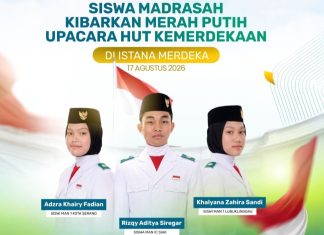 3 Siswa Madrasah Terpilih jadi Paskibraka HUT ke-81 RI di Istana Merdeka