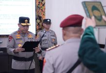 Kombes Pol Arie Fadlani Resmi jabat Dirresnarkoba Polda DIY
