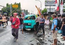 Kecelakaan Beruntun 4 Kendaraan di Jalan Jogja-Wonosari, 1 Pengemudi Tewas